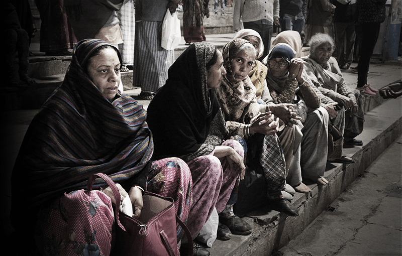 Mujeres en los Gaths de Varanasi